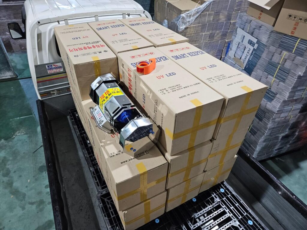 야외용 포충기 스마트키퍼 화성시 비봉LH아파트