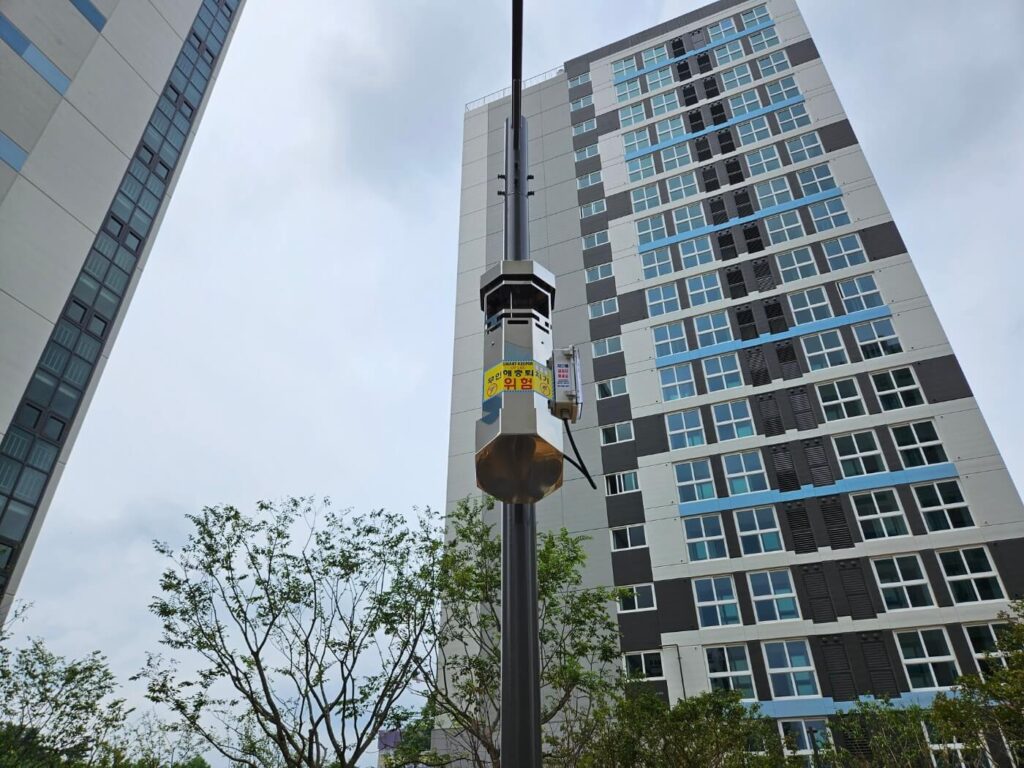 야외용 포충기 스마트키퍼 화성시 비봉LH아파트