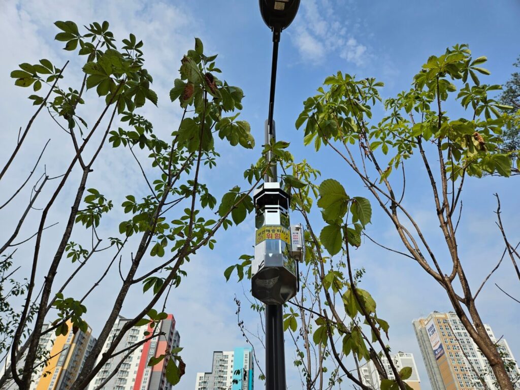 야외용 포충기 스마트키퍼 화성시 비봉LH아파트