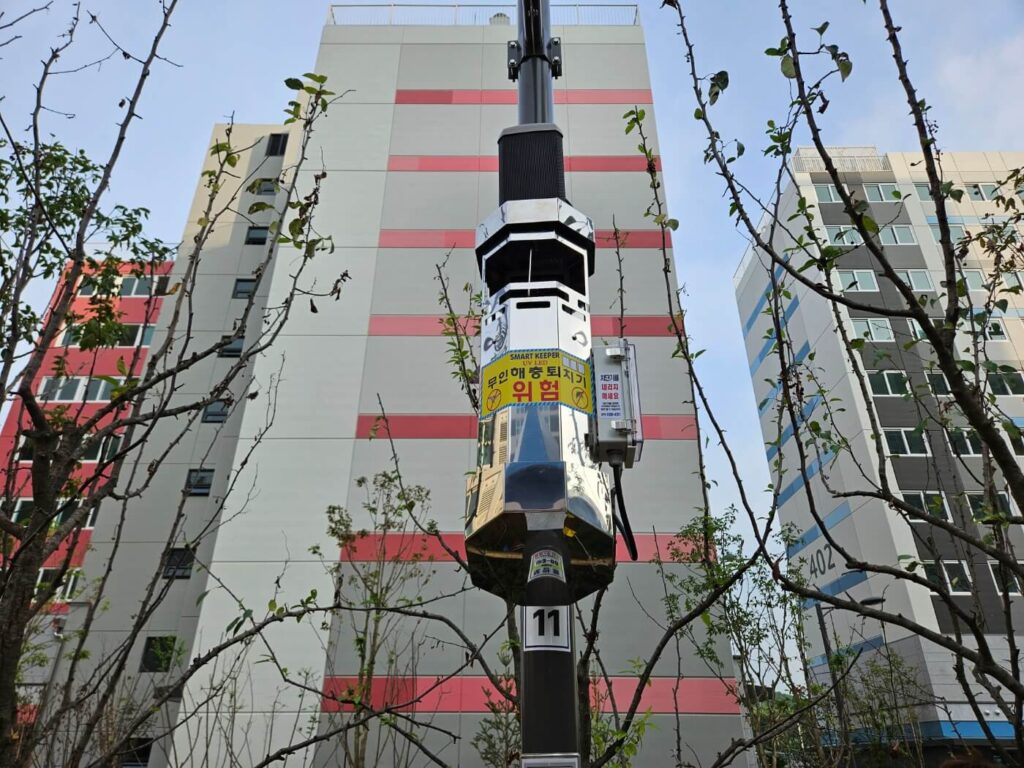 야외용 포충기 스마트키퍼 화성시 비봉LH아파트