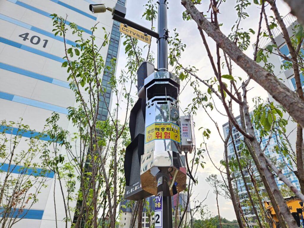 야외용 포충기 스마트키퍼 화성시 비봉LH아파트