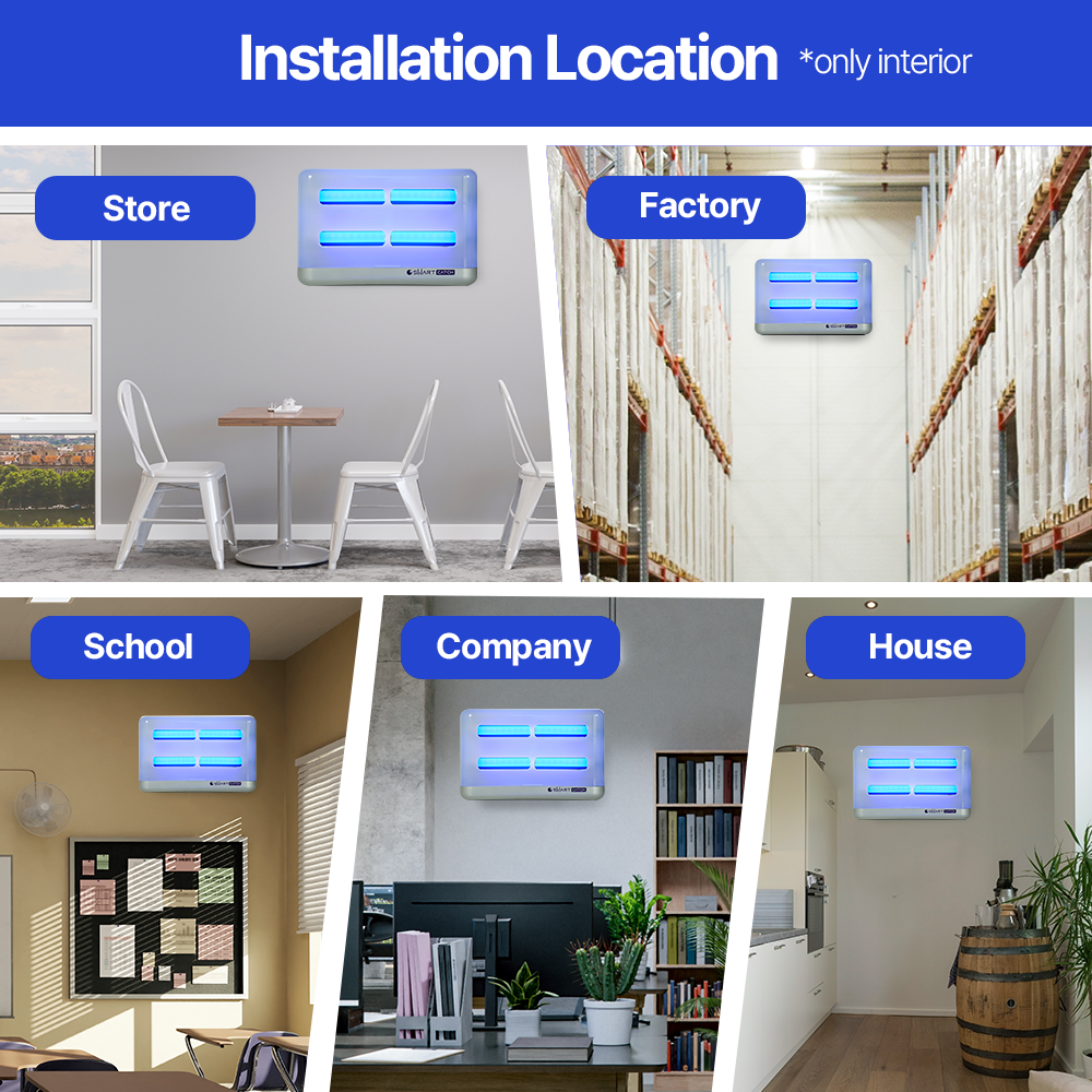 Indoor insect trap Smart Smart Catch ALPHA DUAL LED